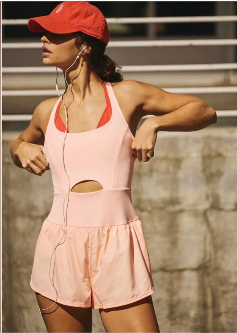 Free People Movement Righteous Runsie One Piece Large NEW